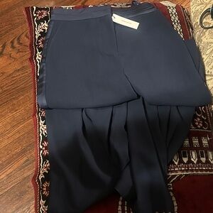 Karen Millen Navy Wide Leg Pants